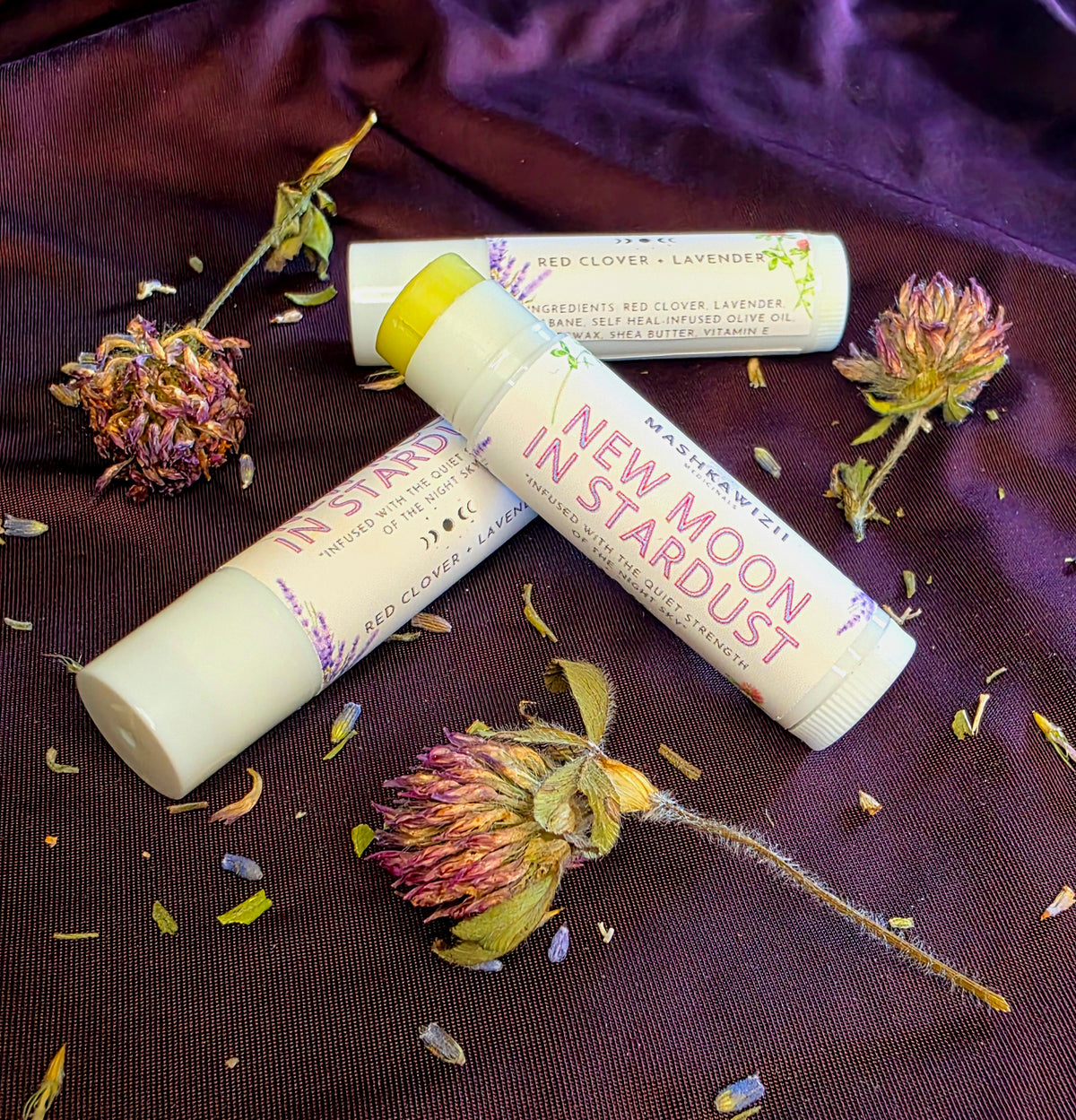 New Moon in Stardust Botanical Lip Balm