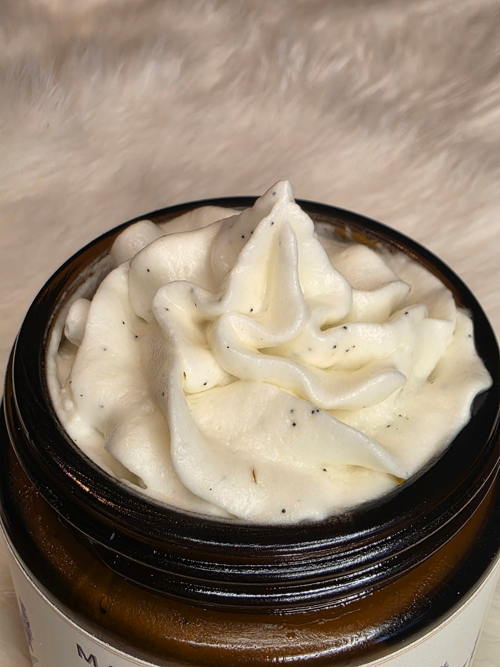 4oz Whipped Bison Tallow: Lavender-Vanilla