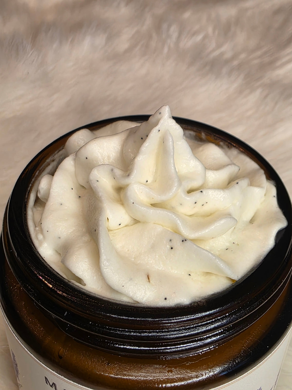 4oz Whipped Bison Tallow: Lavender-Vanilla